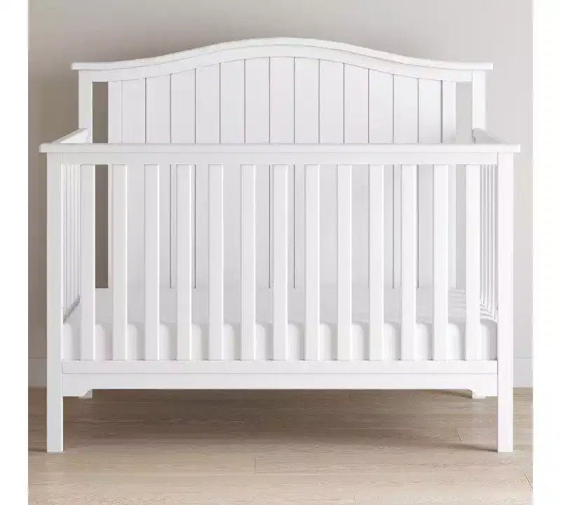 Ensemble de chambre de bébé 3 pièces, comprend un lit de bébé évolutif 4-en-1 et une table à langer