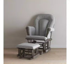Ensemble de chambre de bébé 3 pièces, comprend un lit de bébé évolutif 4-en-1 et une table à langer