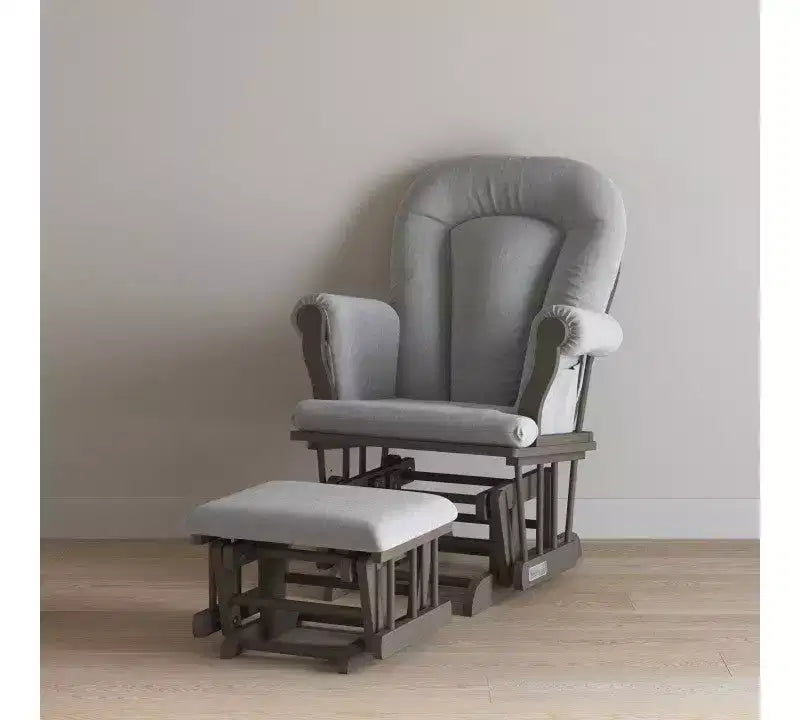 Ensemble de chambre de bébé 3 pièces, comprend un lit de bébé évolutif 4-en-1 et une table à langer