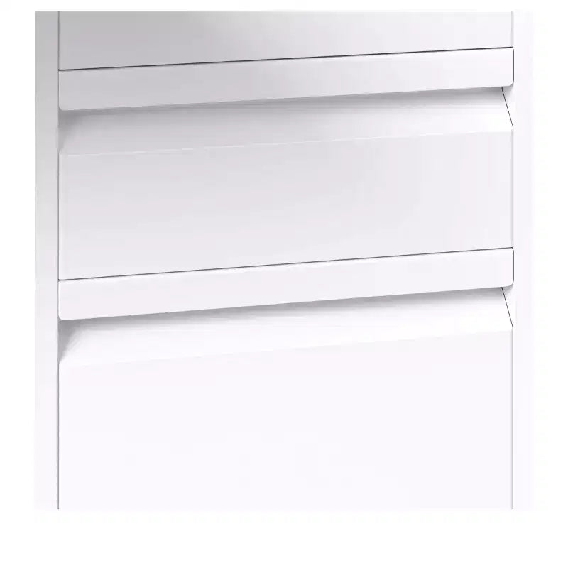 Bureau d'ordinateur de 57 pouces avec classeur, plateau de clavier, bureau d'ordinateur noir et blanc en acier avec 5 tiroirs, bureau de direction avec prises de courant