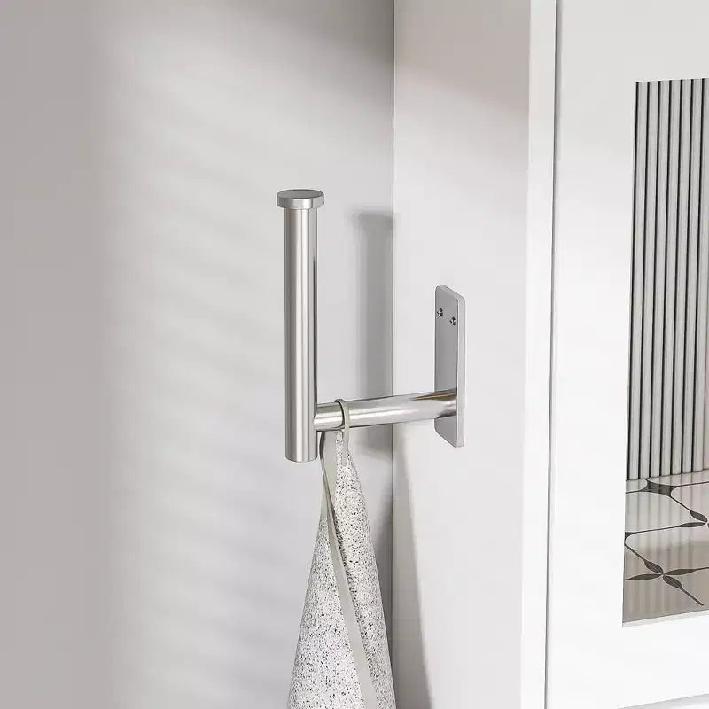 Meuble Haut de Salle de Bain avec Lumière à Détecteur, Armoire à Pharmacie Murale avec Étagères de Rangement et Porte-Serviettes pour Salle de Bain ou Buanderie, Blanc