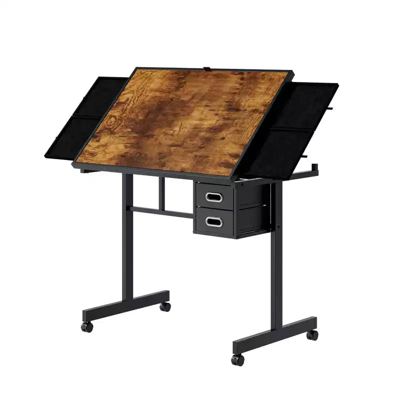 Table de puzzle de 1000 pièces avec 4 plateaux et 2 tiroirs pour adultes – Cadeau