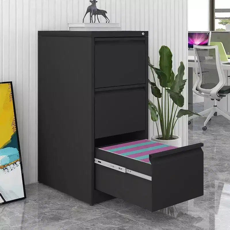 Classeur vertical Miao Modern en acier avec serrure