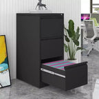 Classeur vertical Miao Modern en acier avec serrure
