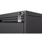 Classeur vertical Miao Modern en acier avec serrure