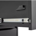 Classeur vertical Miao Modern en acier avec serrure