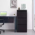 GDFStudio Miao Modern Steel Vertical File Cabinet with Lock