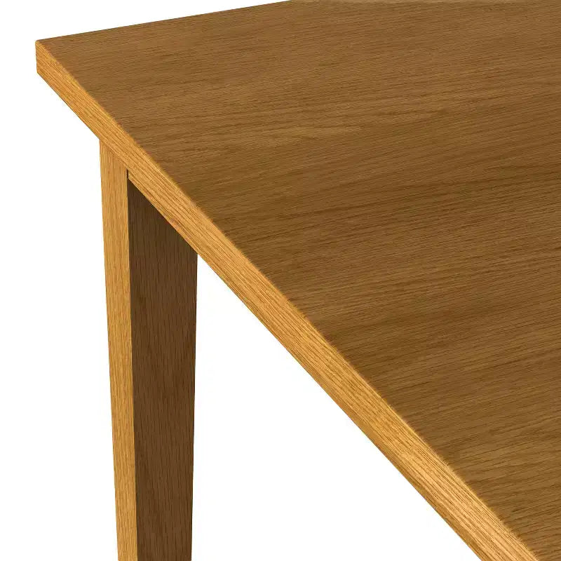 Table de salle à manger carrée contemporaine de 54 x 54 pouces