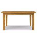 Table de salle à manger carrée contemporaine de 54 x 54 pouces