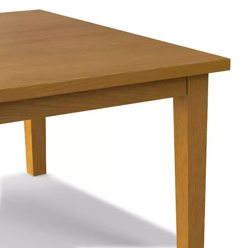 Table de salle à manger carrée contemporaine de 54 x 54 pouces