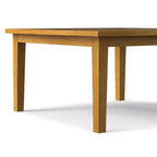 Table de salle à manger carrée contemporaine de 54 x 54 pouces