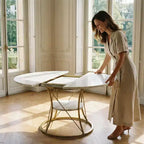 Table d'appoint moderne avec tiroir - Table de chevet pour chambre et salon, MDF aspect bois rustique et plateau en verre trempé, table d'appoint de style industriel