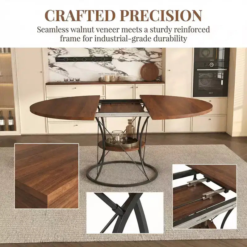 Table d'appoint moderne avec tiroir - Table de chevet pour chambre et salon, MDF aspect bois rustique et plateau en verre trempé, table d'appoint de style industriel