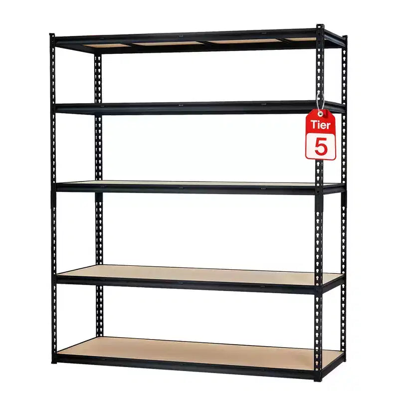 Étagère de garage, capacité de 1 134 kg, étagères de rangement réglables en acier, rayonnages de rangement robustes pour sous-sol, entrepôt, atelier