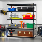Étagère de garage, capacité de 1 134 kg, étagères de rangement réglables en acier, rayonnages de rangement robustes pour sous-sol, entrepôt, atelier