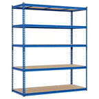 Étagère de garage, capacité de 1 134 kg, étagères de rangement réglables en acier, rayonnages de rangement robustes pour sous-sol, entrepôt, atelier