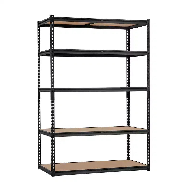 Garage Shelving Unit, 2500 LB Capacity, Adjustable Steel Storage Shelves, Heavy Duty Storage Racks for Basement Warehouse Shop