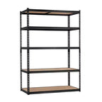 Garage Shelving Unit, 2500 LB Capacity, Adjustable Steel Storage Shelves, Heavy Duty Storage Racks for Basement Warehouse Shop