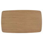 Ensemble de salle à manger Cortland en chêne naturel style mid-century de 160 cm de large, hauteur comptoir