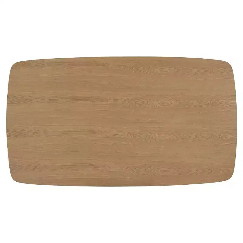 Ensemble de salle à manger Cortland en chêne naturel style mid-century de 160 cm de large, hauteur comptoir